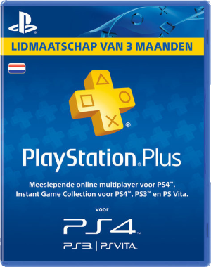 3 Maanden PlayStation Plus&nbsp;