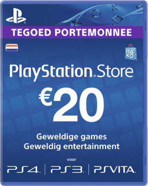 20 Euro PSN tegoed&nbsp;