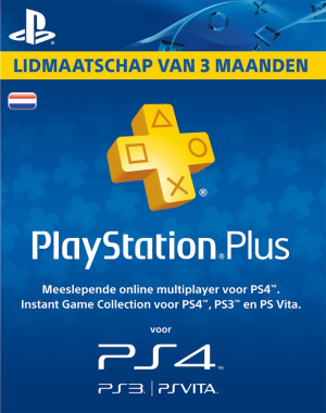 3 Maanden PlayStation Plus&nbsp;