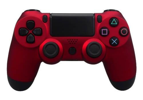 PS4 Soft grip rode custom controller case